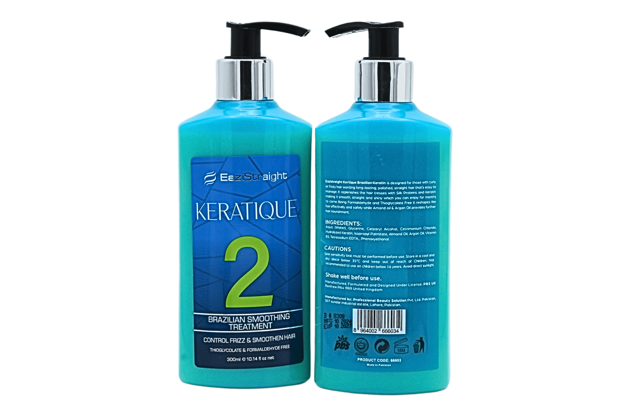 Keratin Treatment No.2 - Eazistraight - Eazicolor